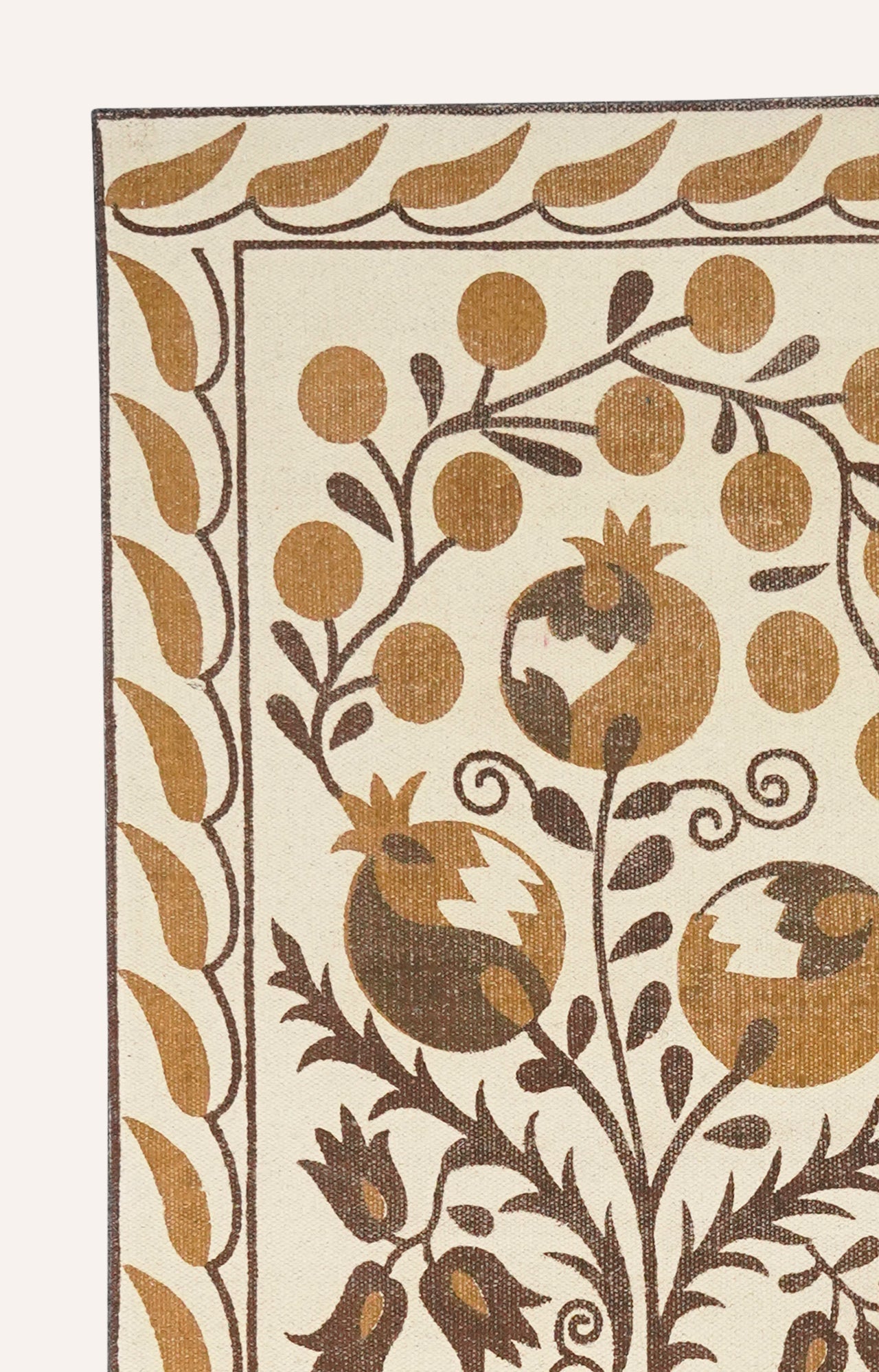 Handwoven Floral Traditional Rug