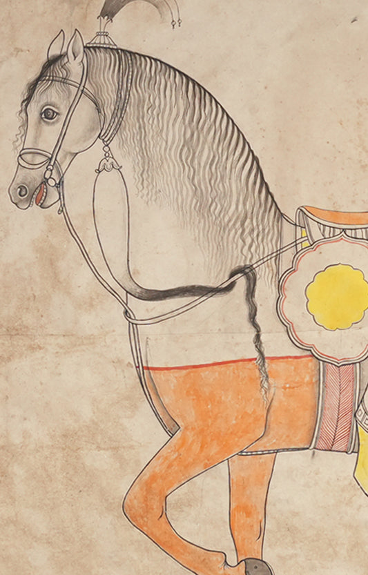 Indian Horse Painting