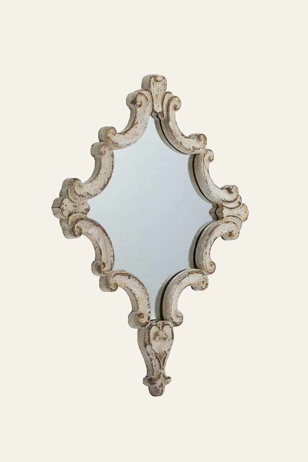 Vintage Geometric Framed Accent Mirror – Samurai Exports