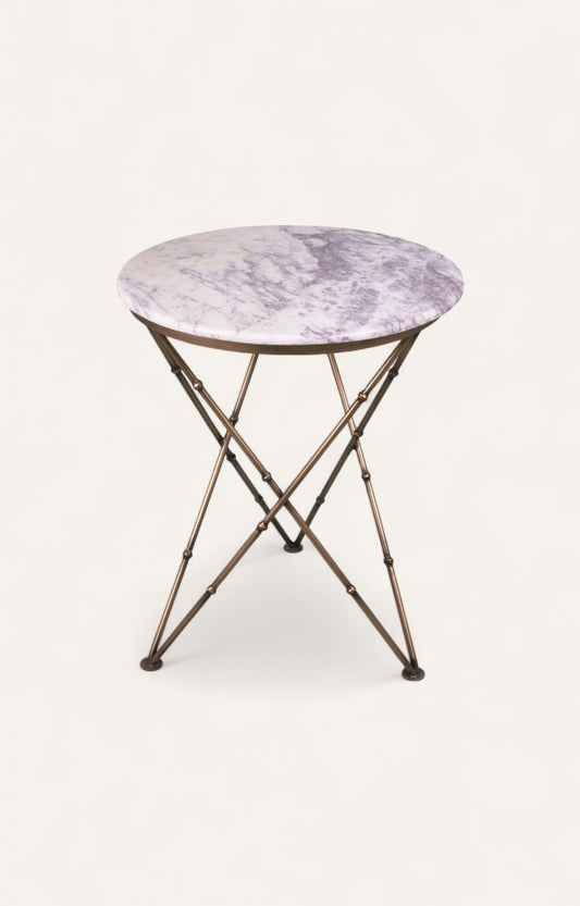 Marble Stone Side Table