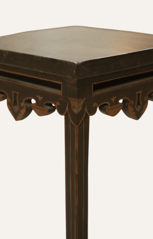 Moroccan Carved Peg Table