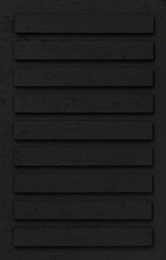 Shadow Black 3D Relief Canvas Art wit Frame