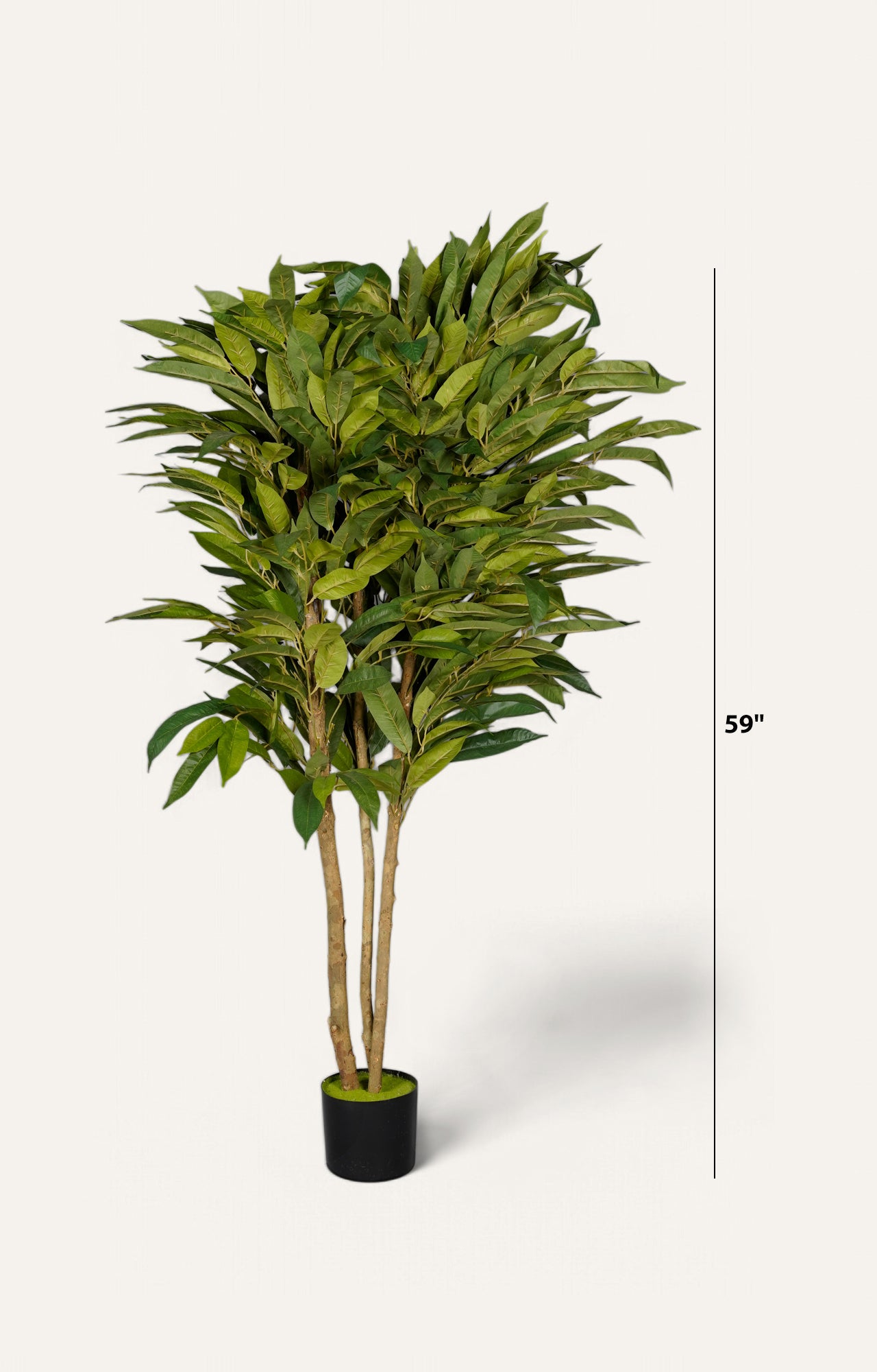 Artificial Ficus Bush – 5 Feet