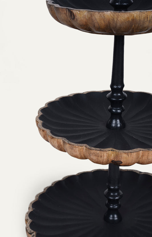 Rustic Charm Dessert Stand