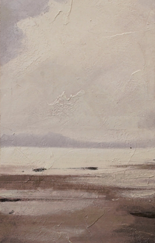 Landscape Canvas Heavy Textured Art on Hessian Set of 3