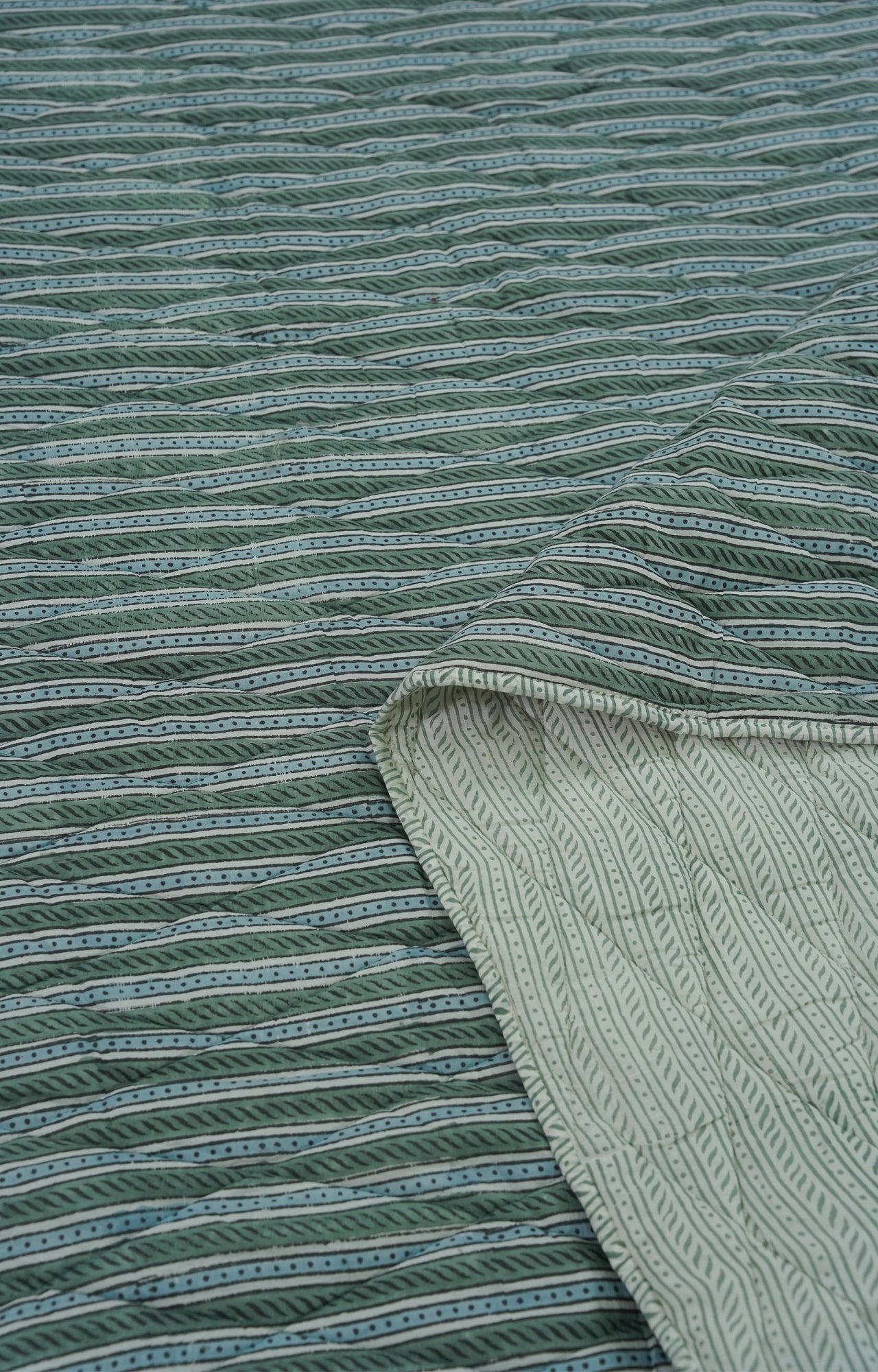 Monsoon Stripe Heritage Quilt