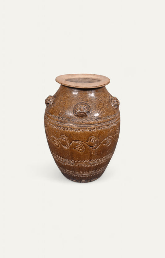 Clay Tibetan Pot