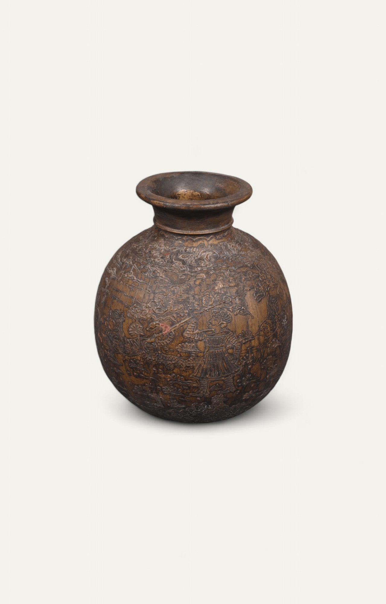 Wooden Pot