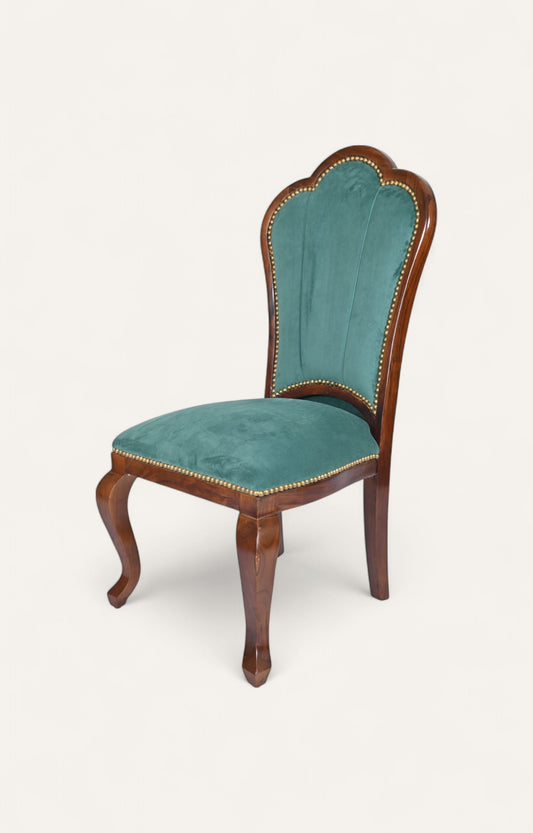 Velvet Upholstered Chair