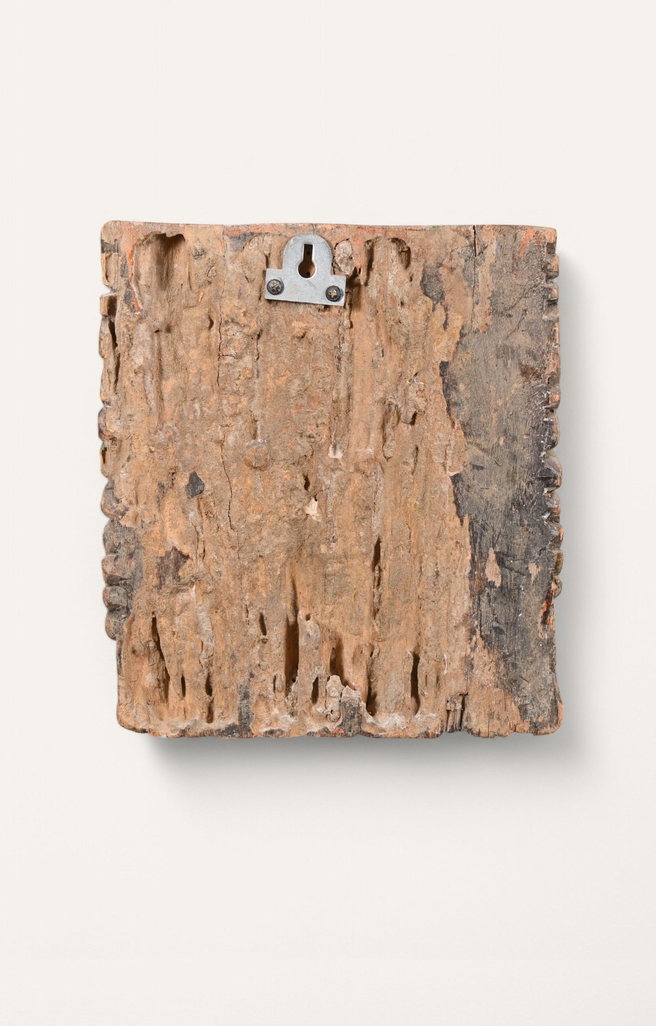 Traditional Hand-Carved Wooden Wall Mask