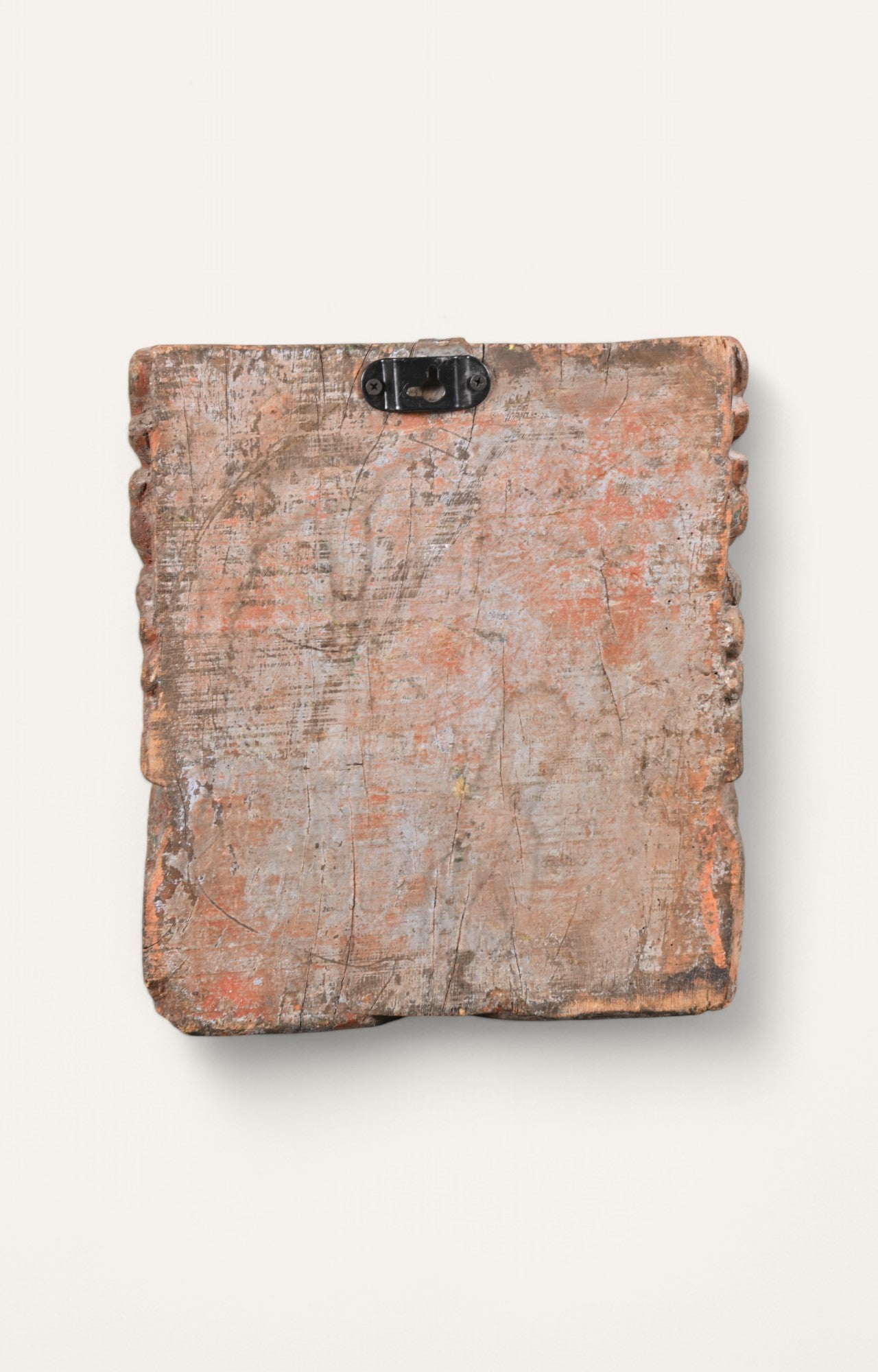 Hand-Carved Wooden Wall Mask