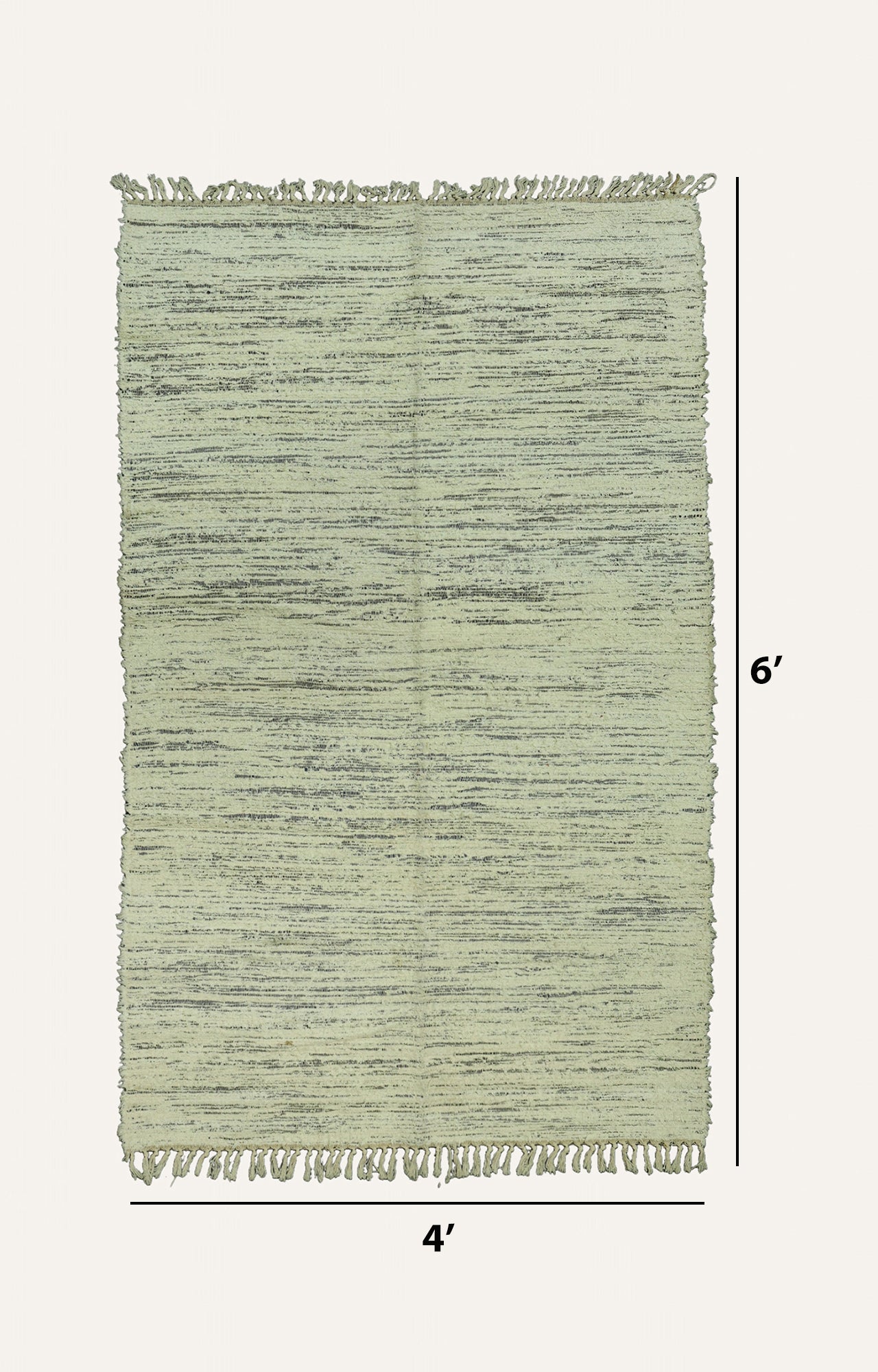 Shaded Hand Tufted Cotton Rug