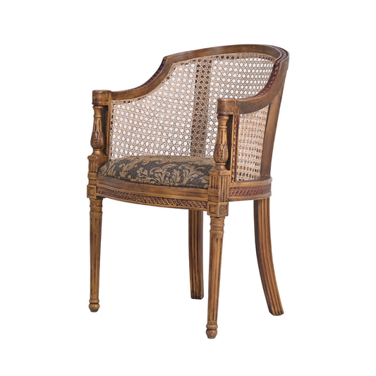 Rattan & Wooden Chair
