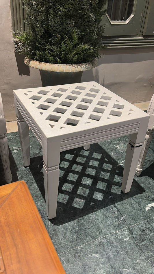 Window Grate Side Table