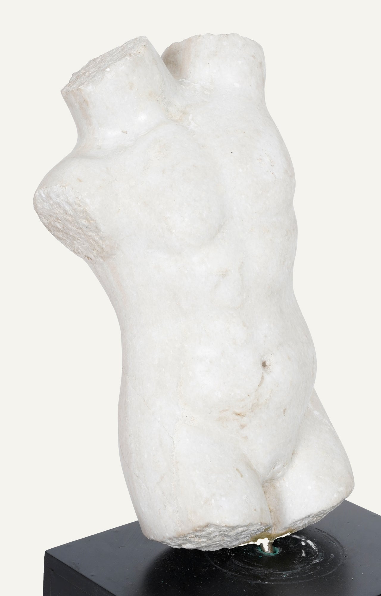 Torso with Wooden Base