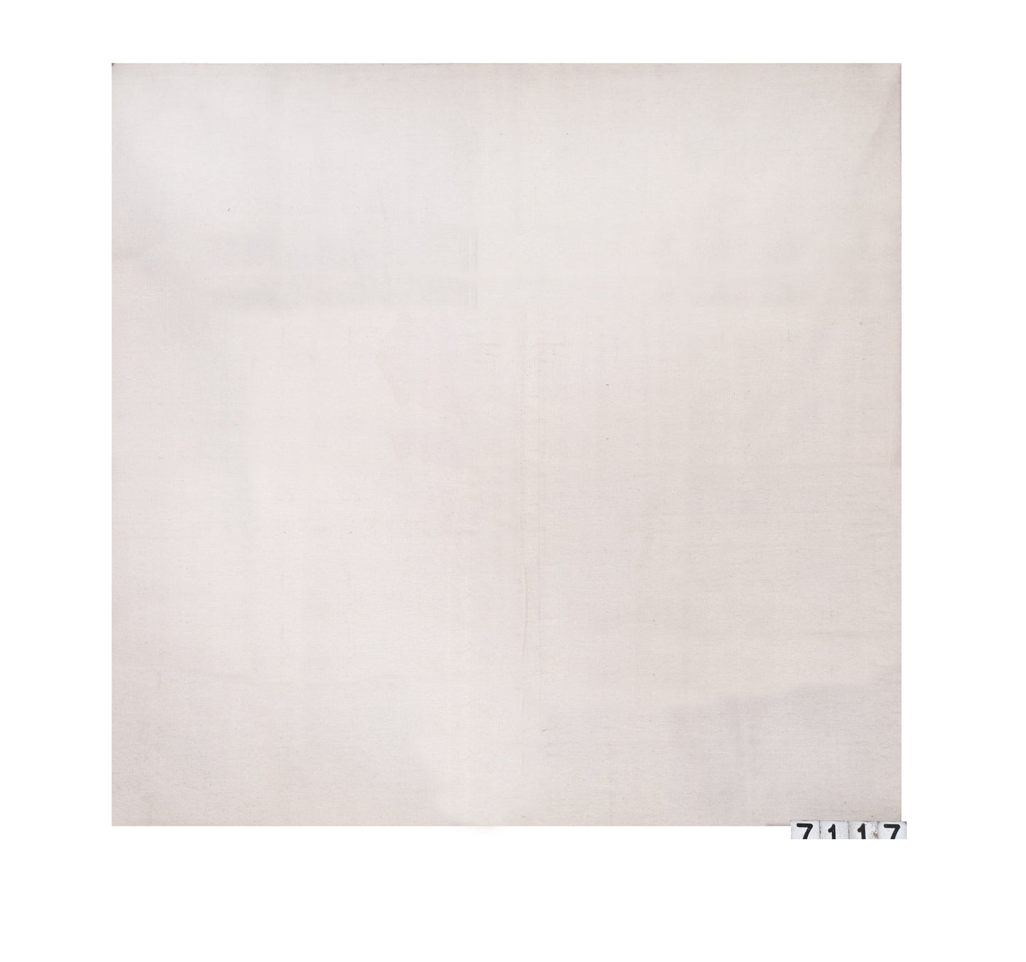 Solid Ivory Handmade Woolen Rug