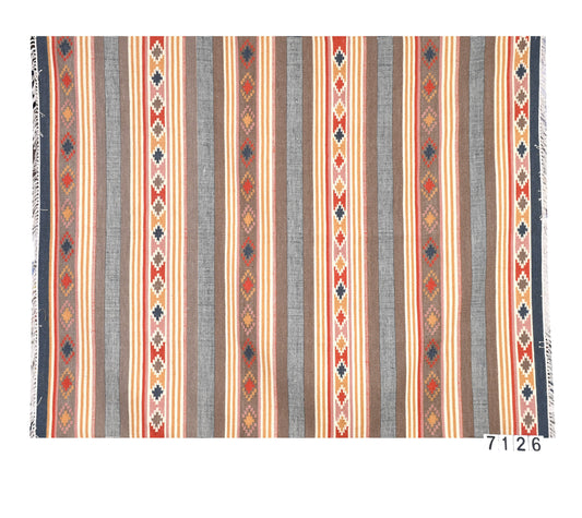 Turkish Kilim Vintage Woolen Rug
