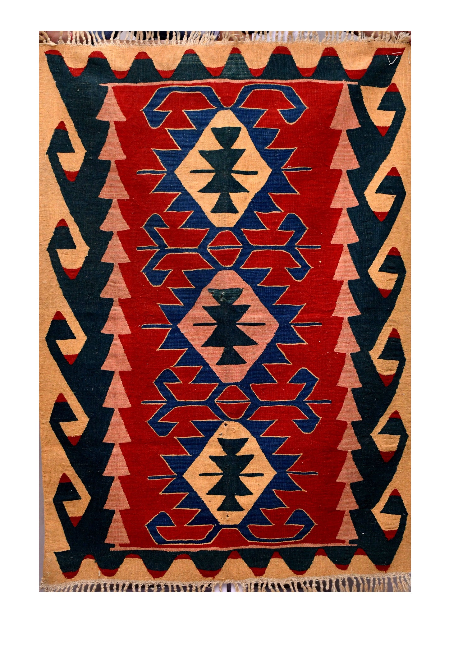 Persian Kilim Flatweave Woolen Rug