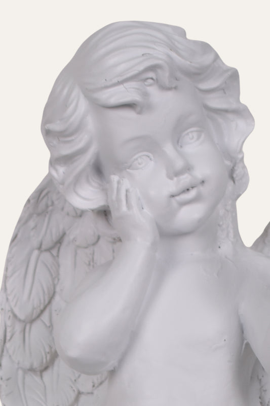 Classical White Resin Angel Statue