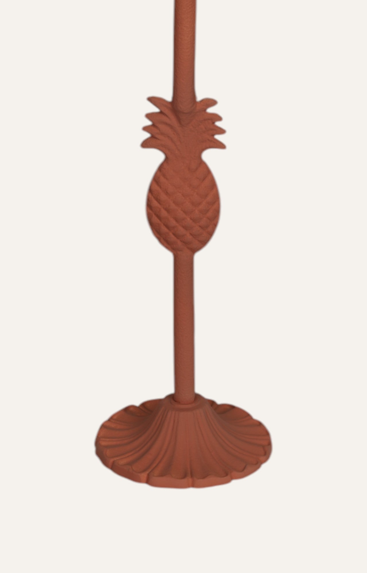 Coral Pineapple Candle Holder