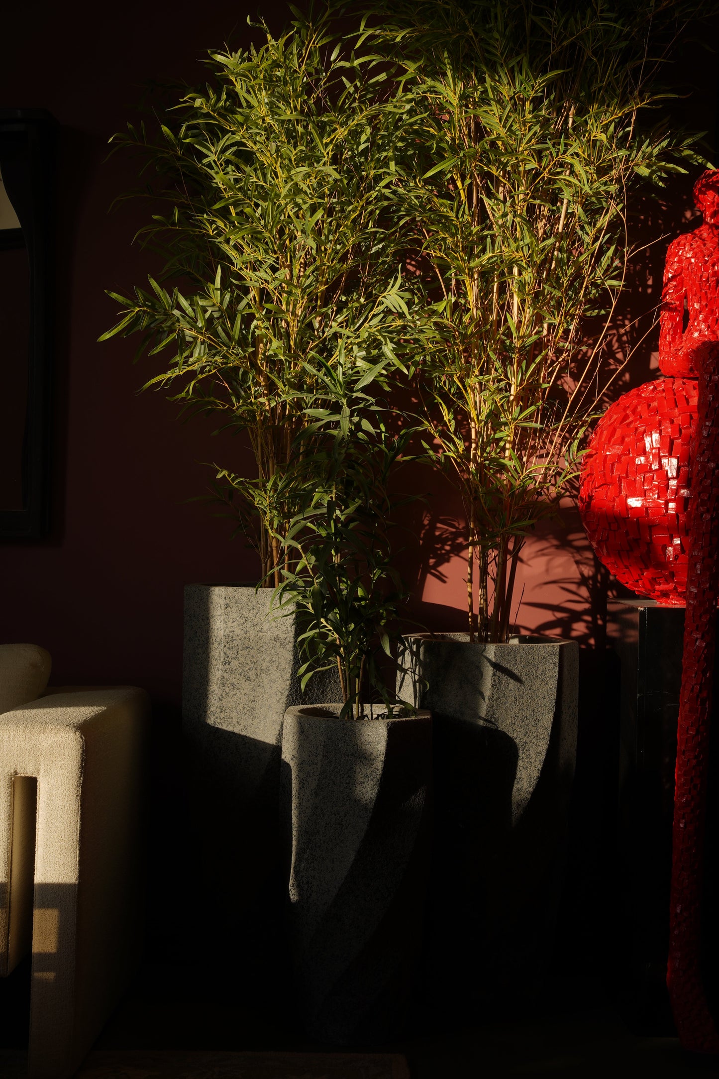 Twisted Stone Planters - Big