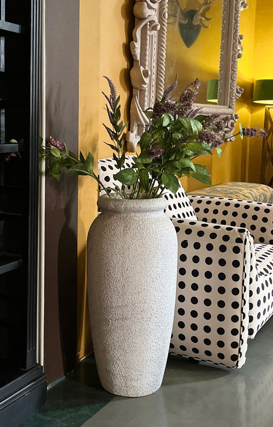 White resin Planter Big