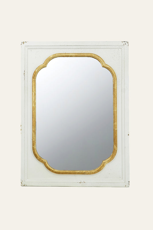 Textured Border Wall Mirror
