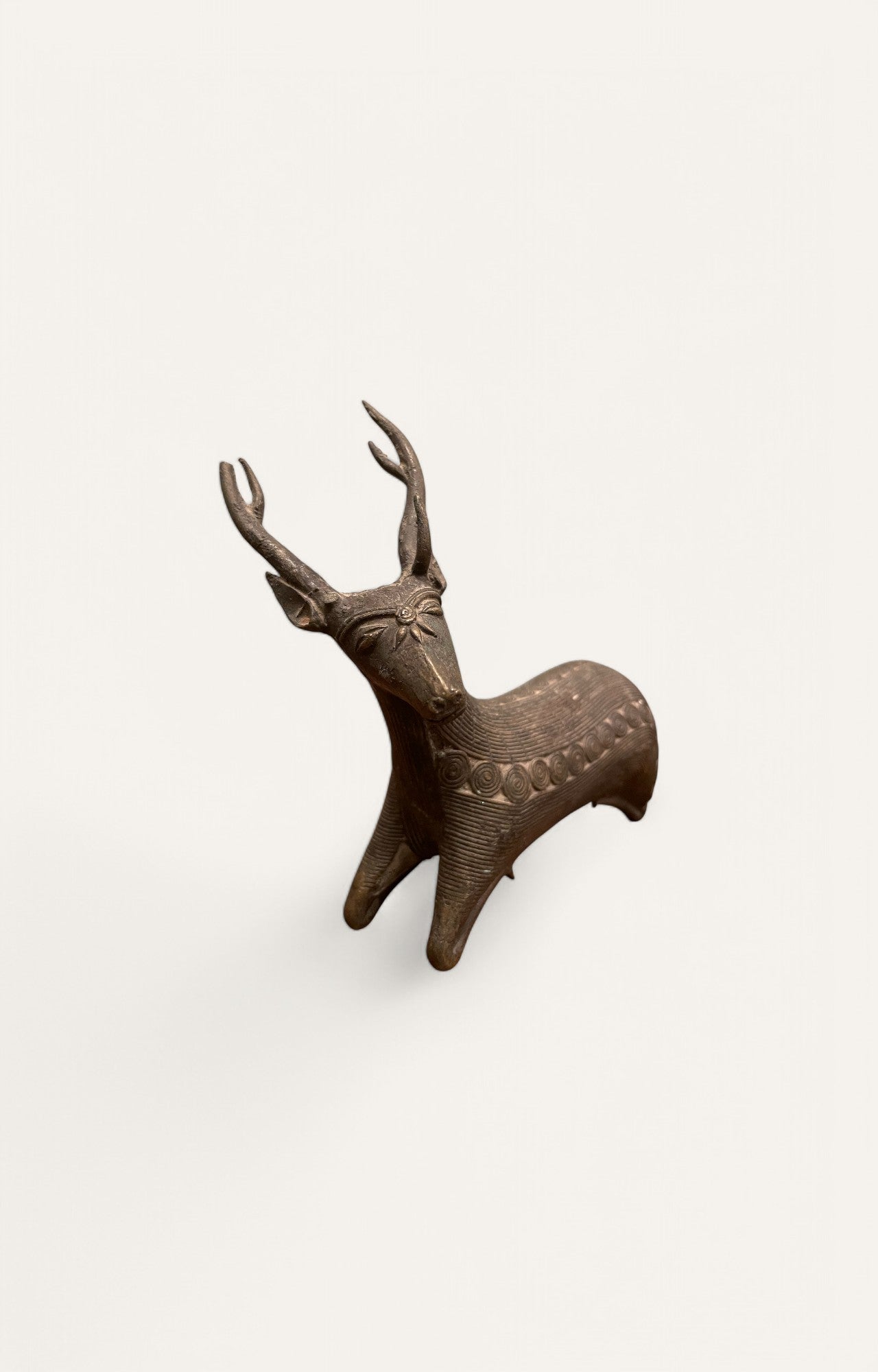 Gazelle Brass Vintage Figurine