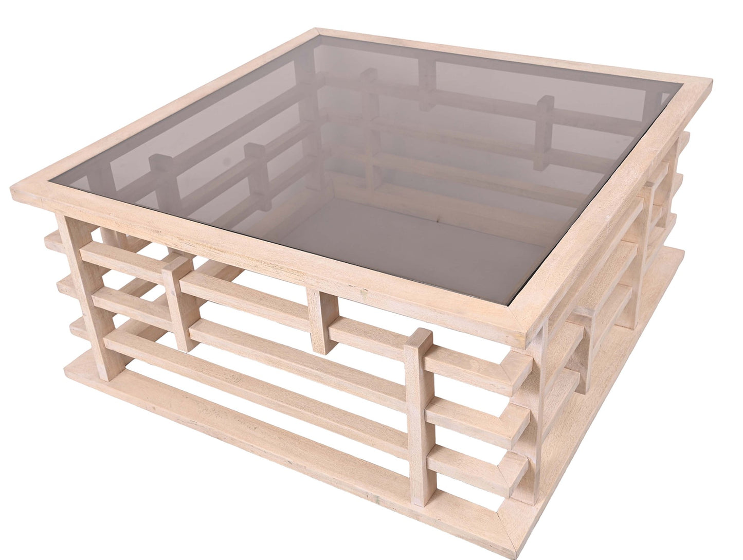 Modern Coffee Table With Glass Top