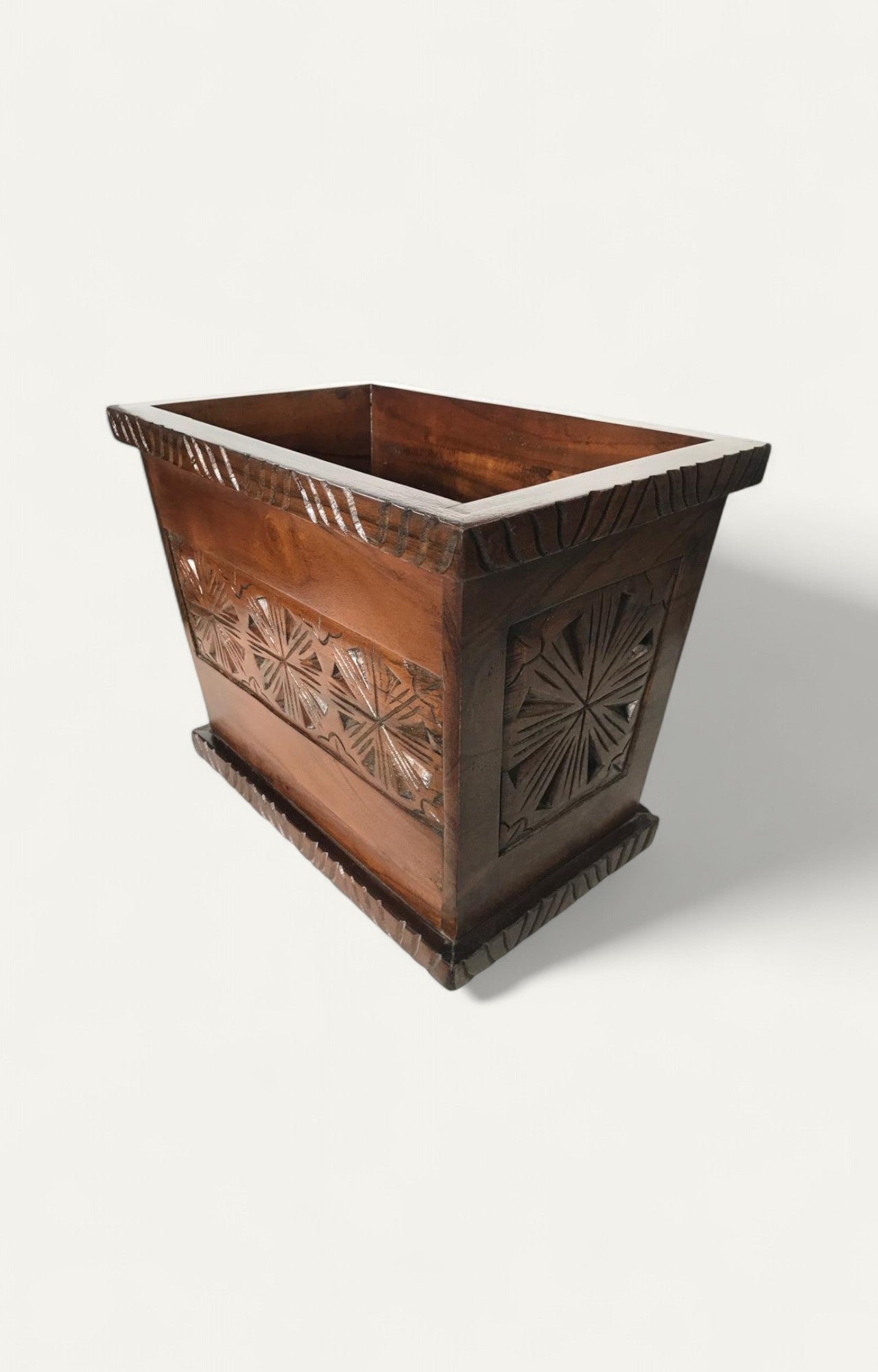 Mango Wood Storage Bin