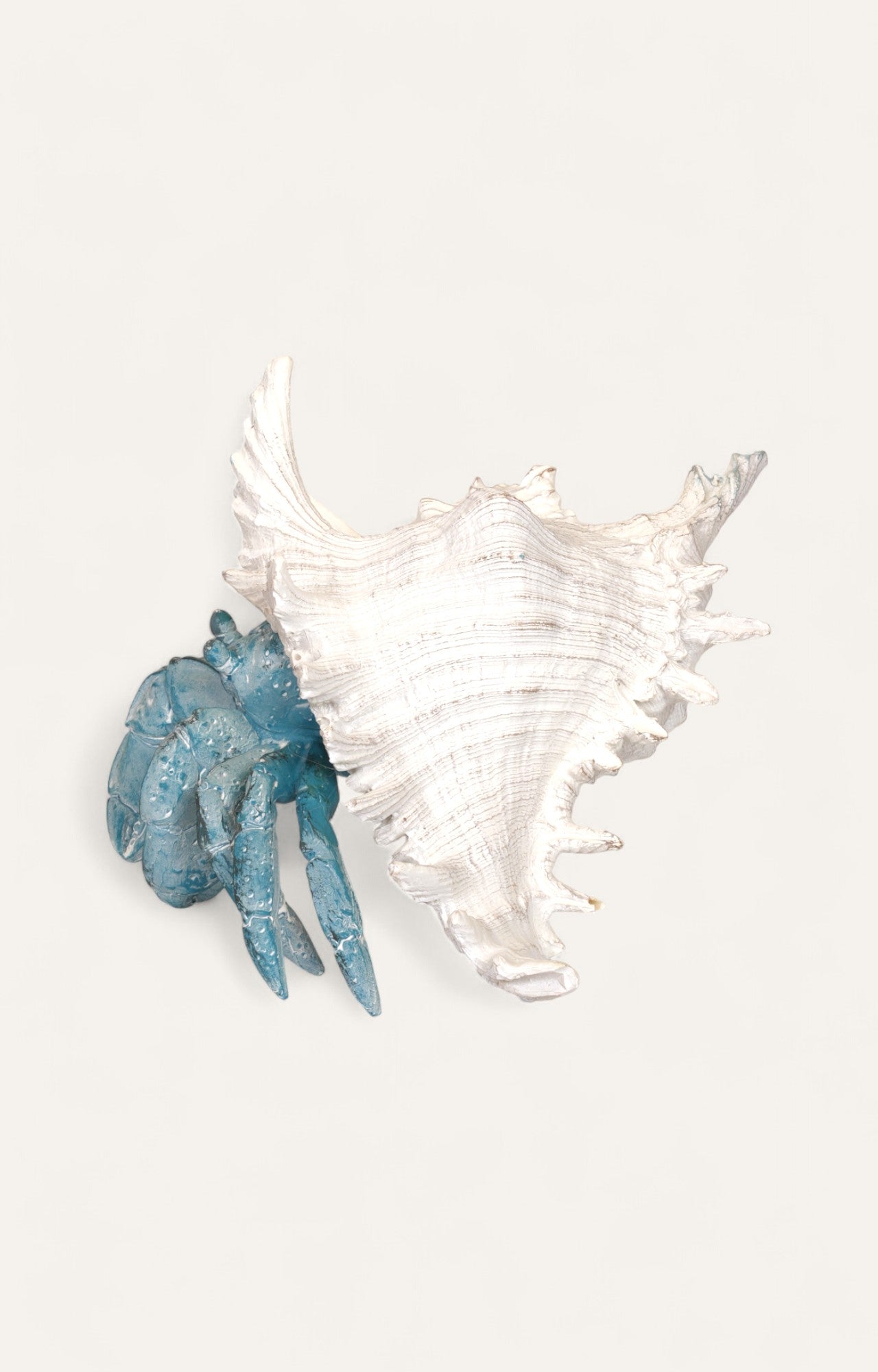 Polyresin Crab Figurine Coastal Decor- Small