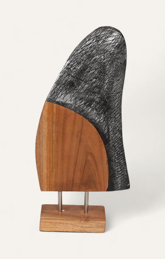 Fin Wooden Sculpture