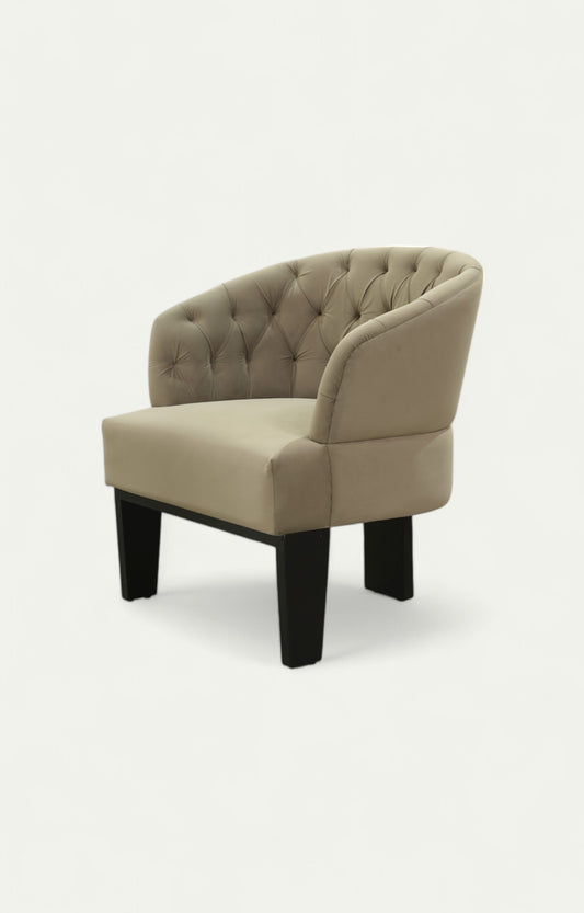 Tufted Velvet Armchair