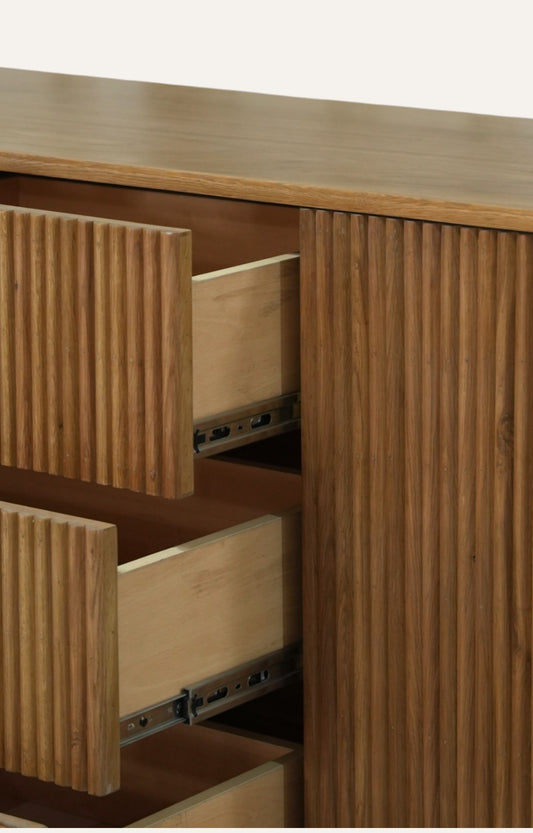 Fluted Design Cabinet