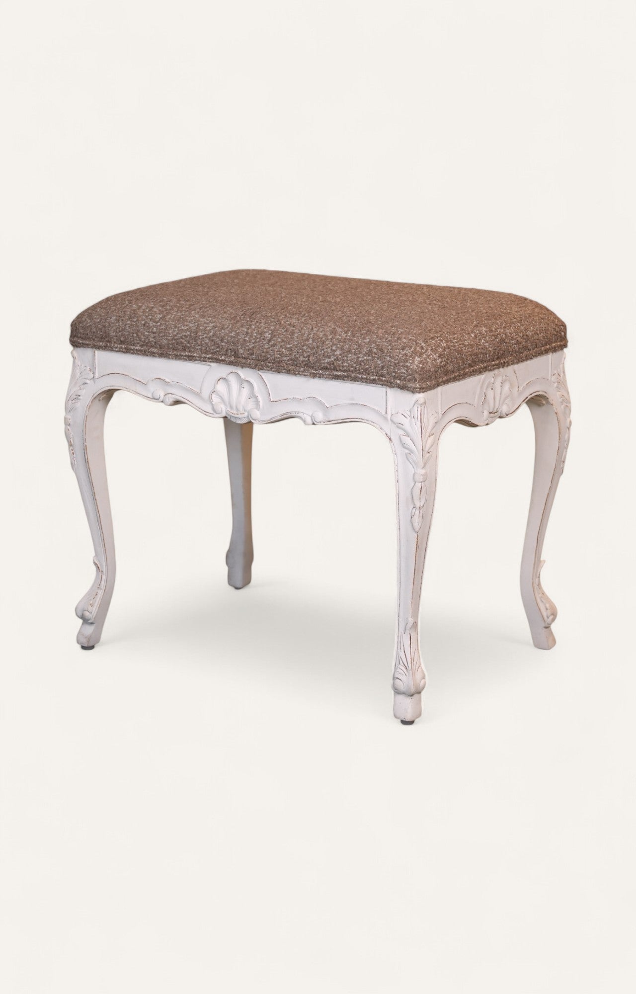 Handcarved French Stool