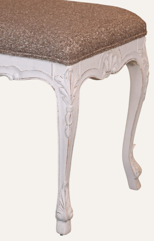 Handcarved French Stool