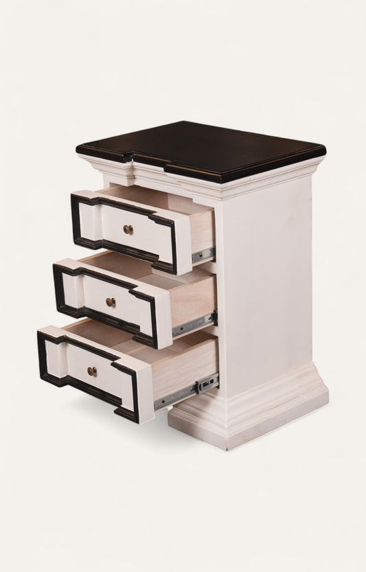 3 Drawer Bedside Table