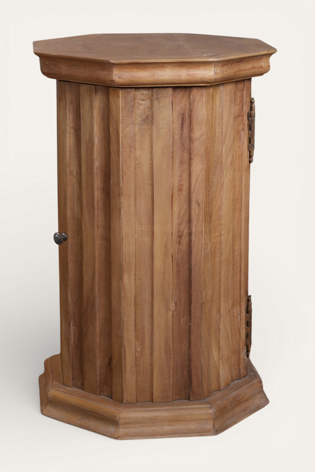 Octagonal Solid Wood Display Plinth – Samurai Exports