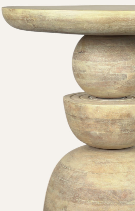 Large Burl Occasional Table