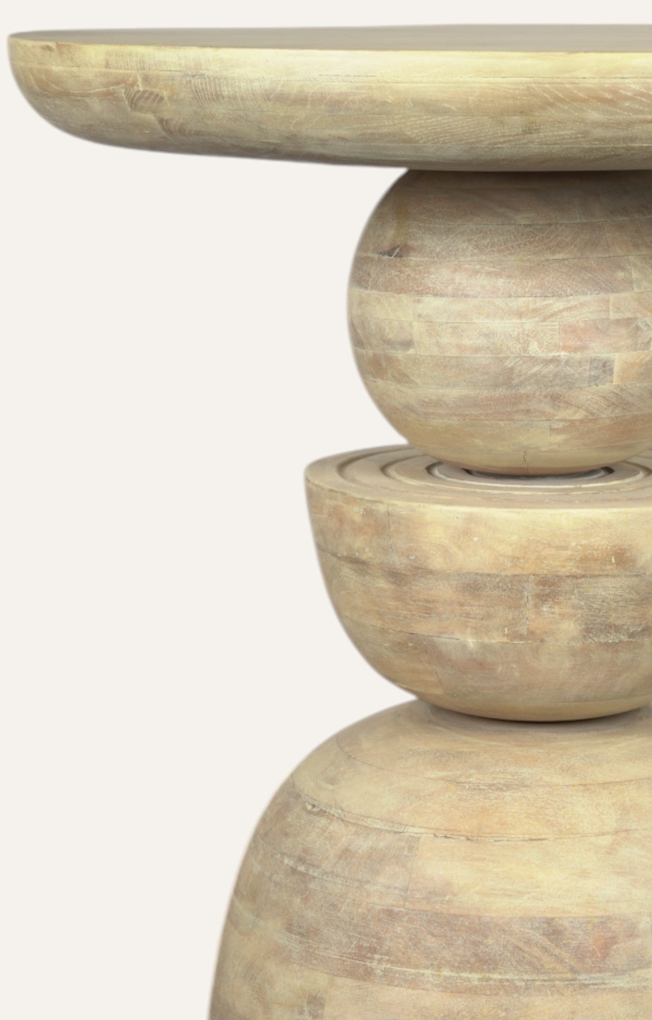 Large Burl Occasional Table