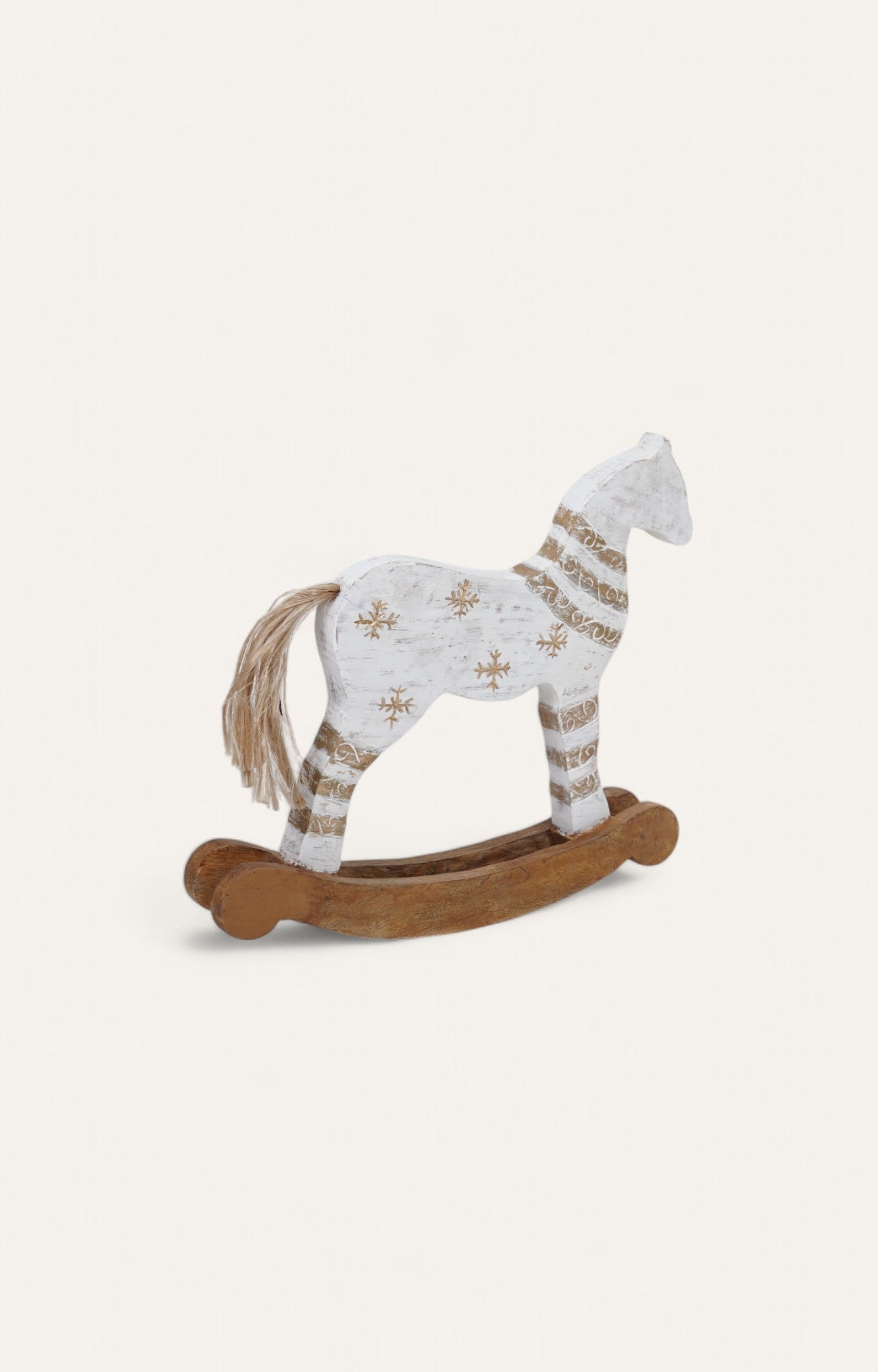 Snowy Steed Christmas Horse