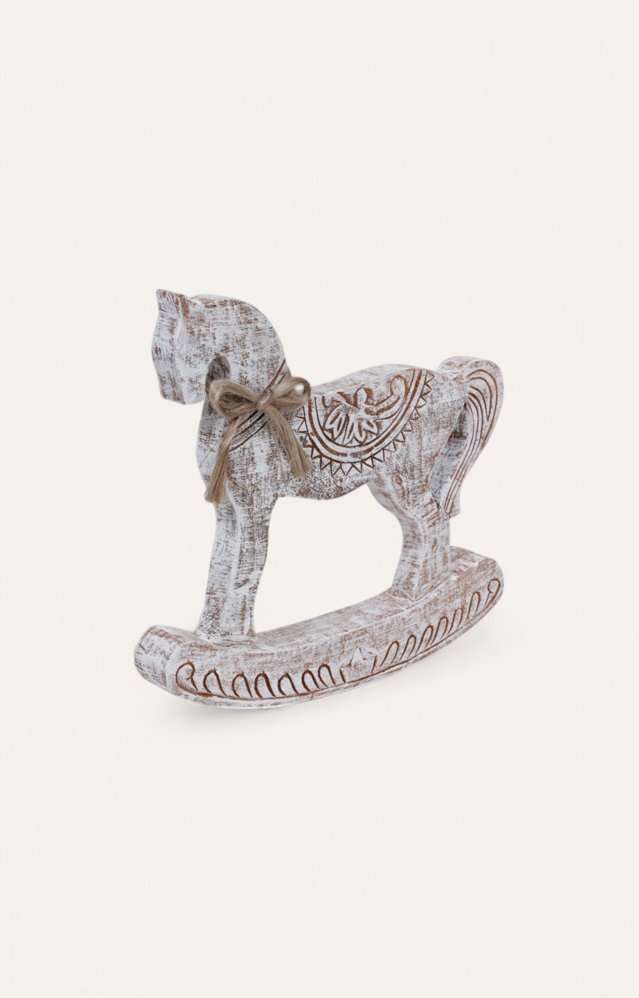 Snowy Steed Christmas Horse