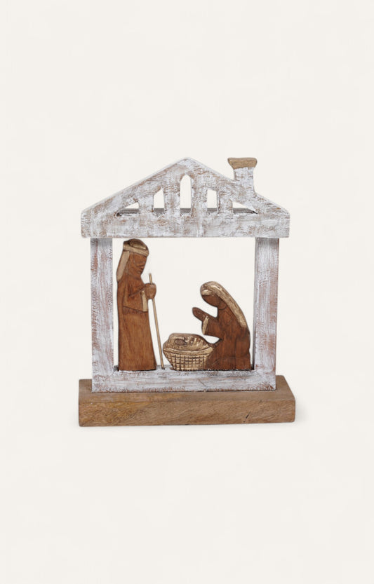 Crèche Rustique - Christmas Decorations