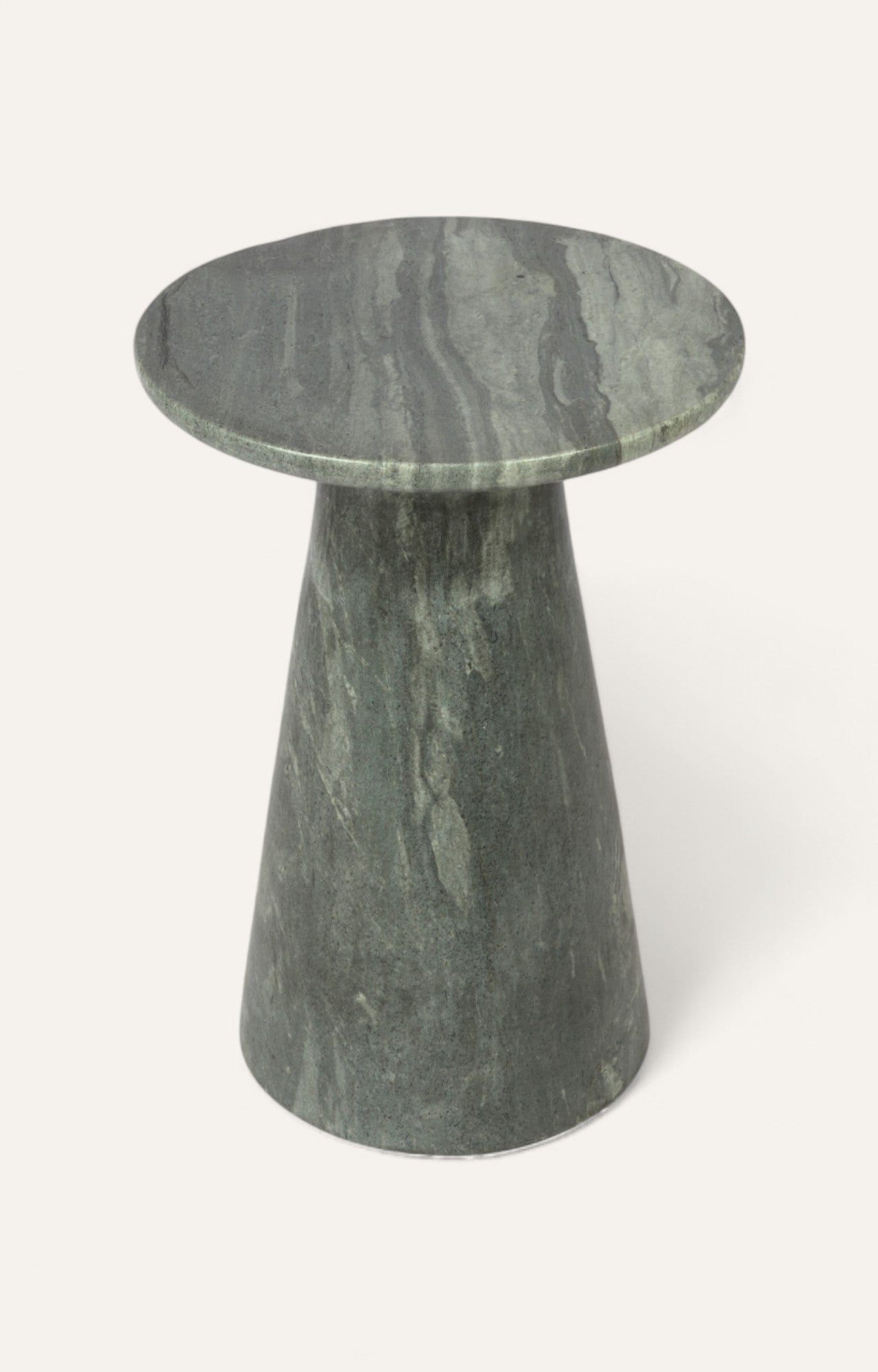 Hamilton Black Marble Round Side Table