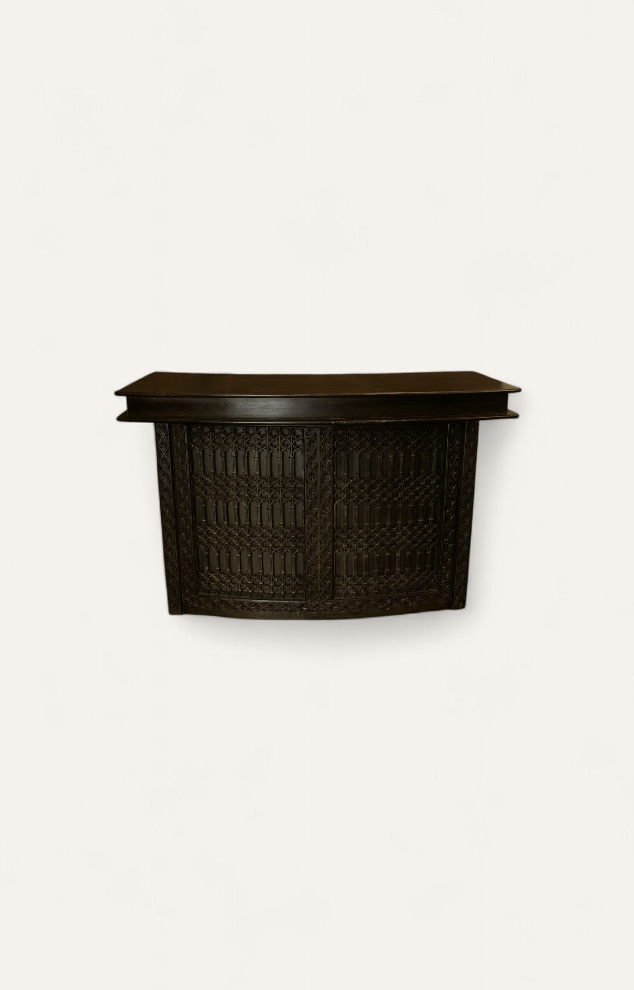 Bar Counter With Metal Grill