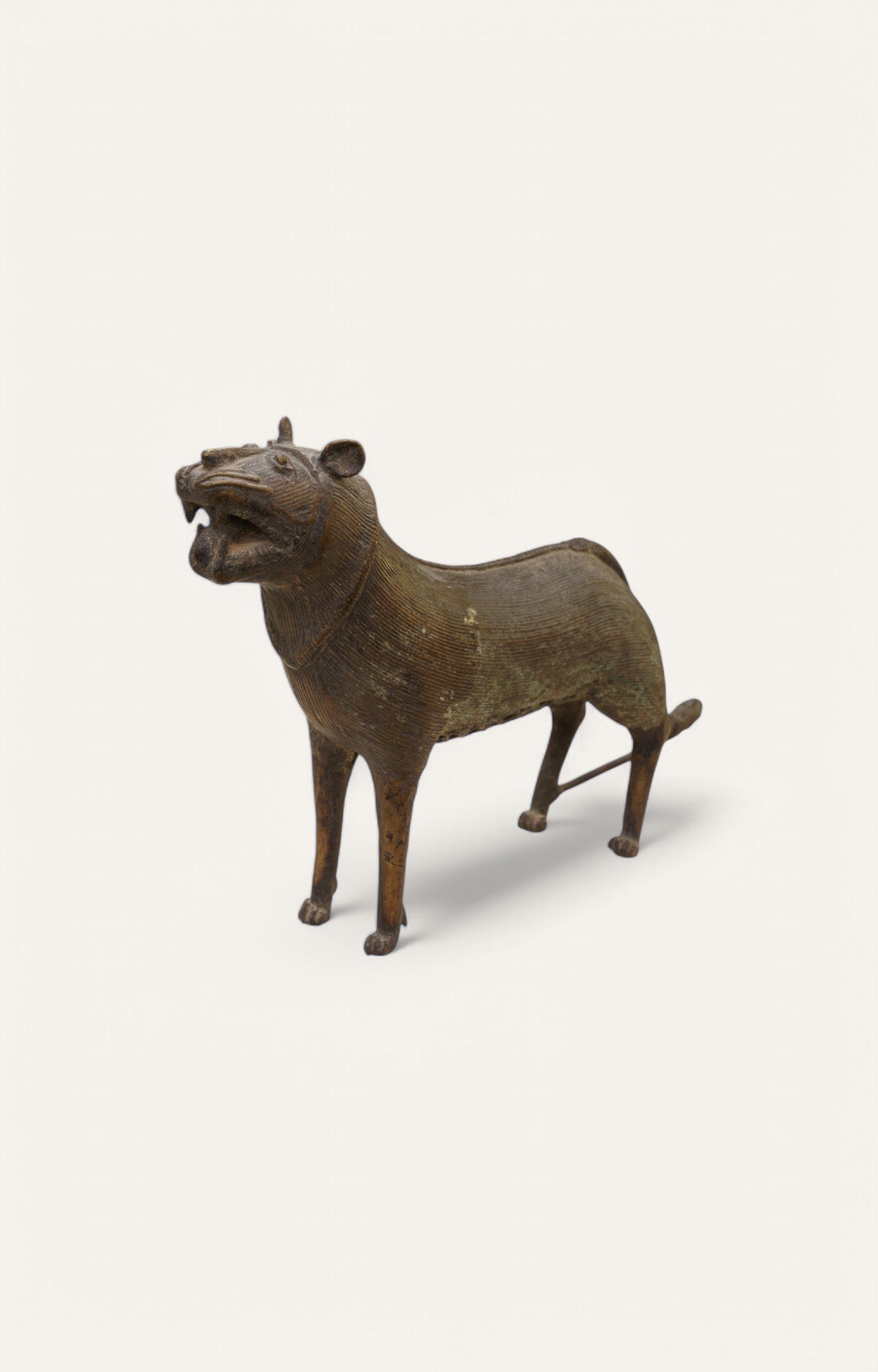 Leopard Dhokra Tribal Brass Sculpture Home Decor