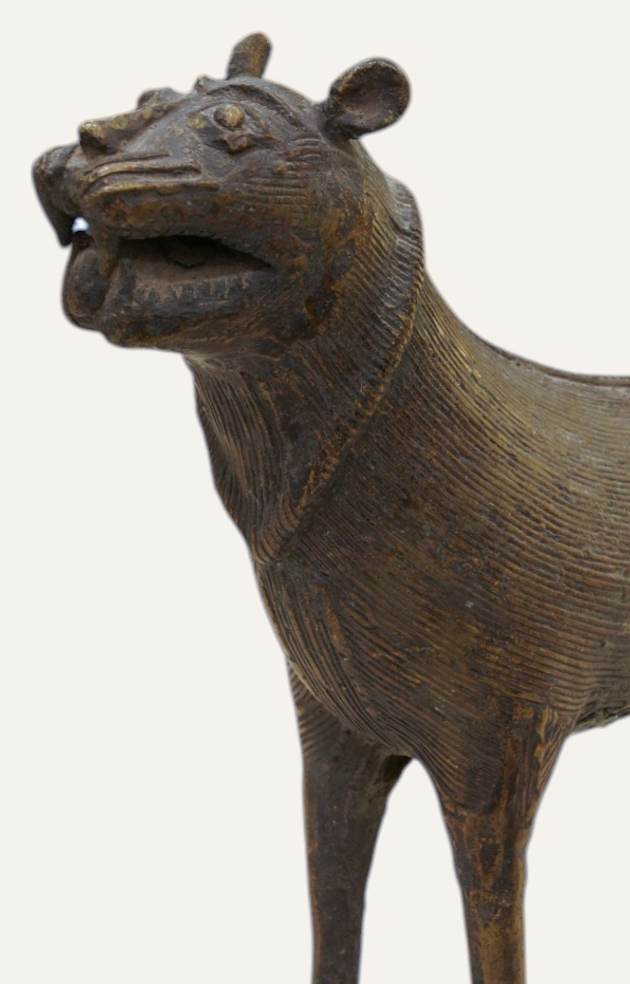 Leopard Dhokra Tribal Brass Sculpture Home Decor