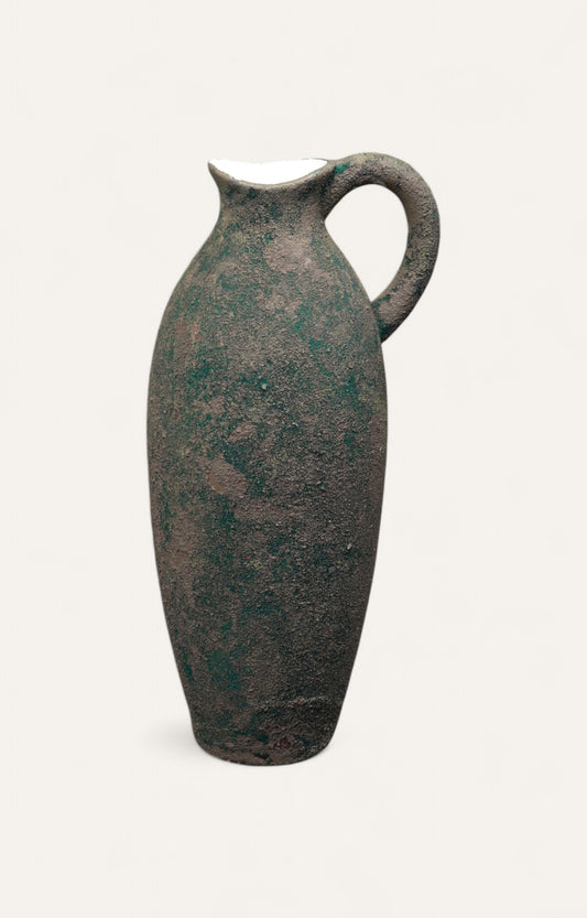 Rustic Textured Ceramic Jug