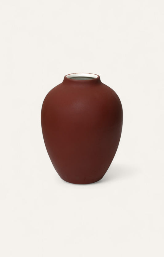 Matte Terracotta Ceramic Vase