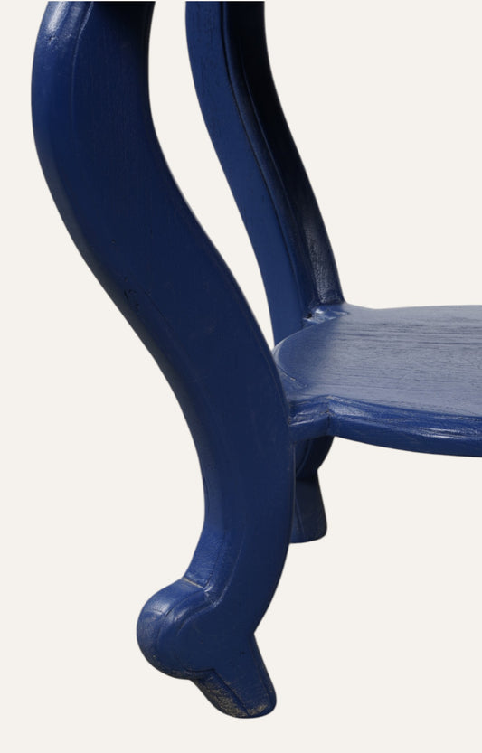 Round Wooden Side Table